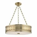 Hudson Valley Gaines 4 Light Pendant 2222-AGB